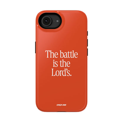 "The Battle is the Lord's" Phone Case