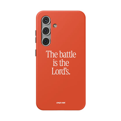 "The Battle is the Lord's" Phone Case