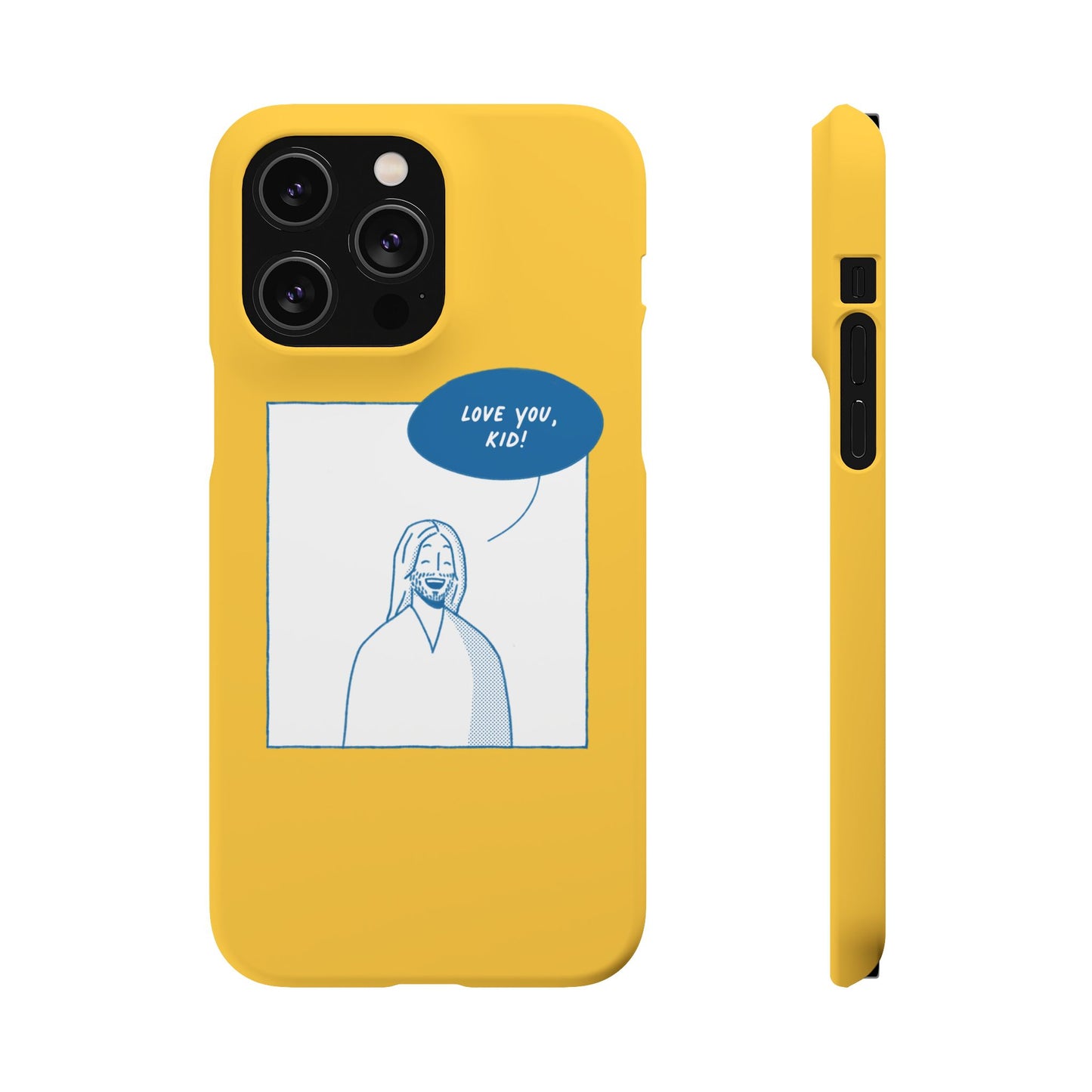 Phone Case – Jesus Loves You [Canary]