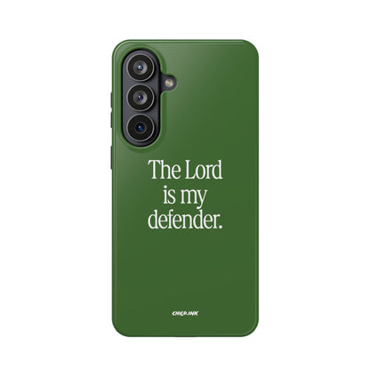 "The Lord Is My Defender" Phone Case