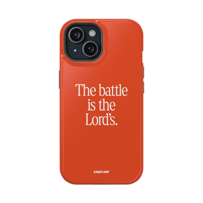 "The Battle is the Lord's" Phone Case