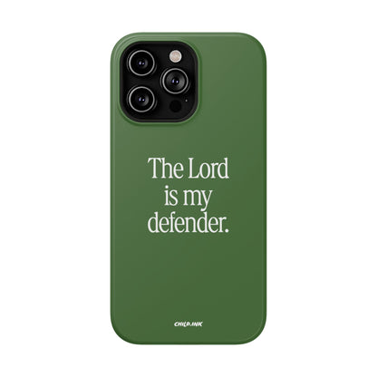 "The Lord Is My Defender" Phone Case