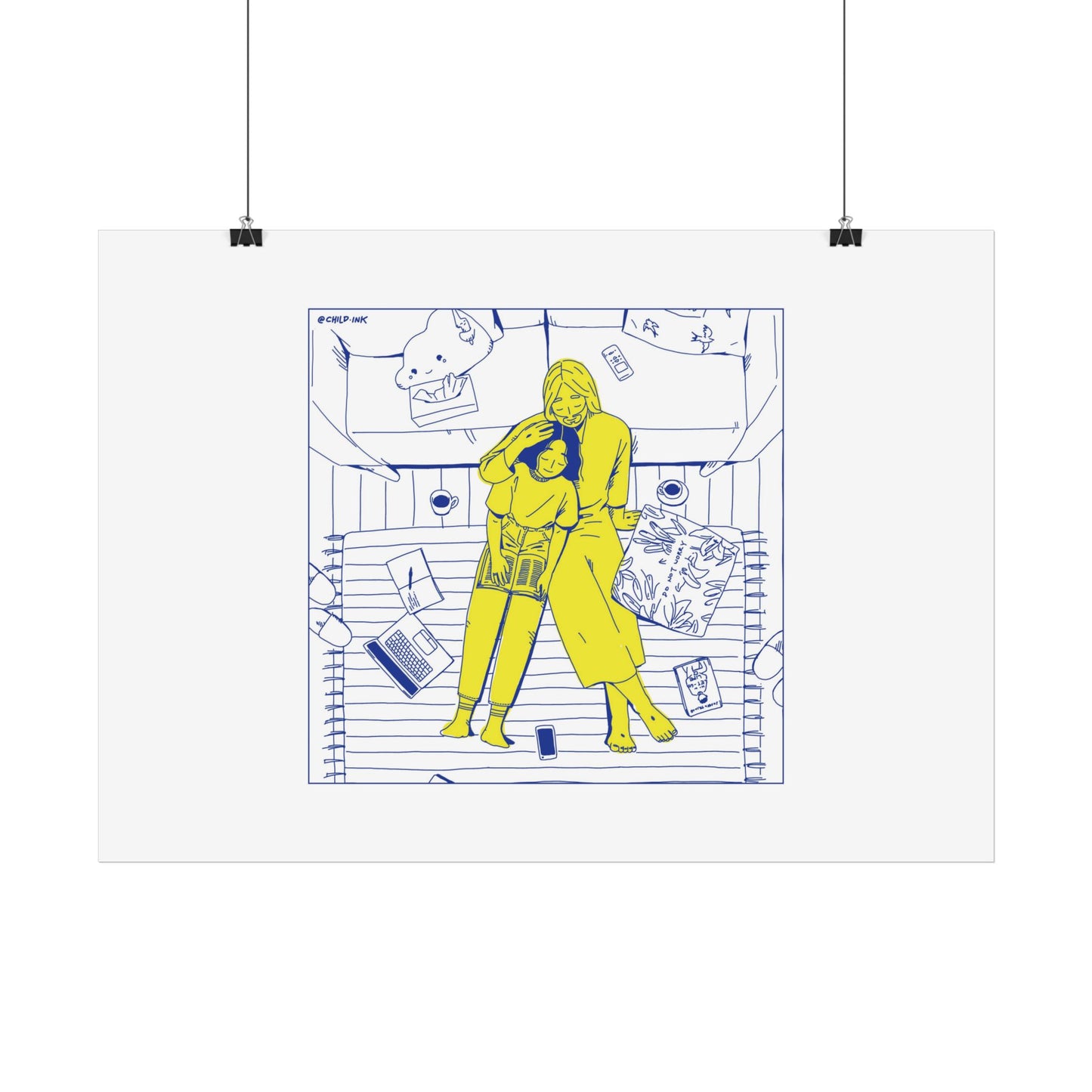 Hear | ChildInk Christian Poster, International Sizes (A4, A3, A2, A1)