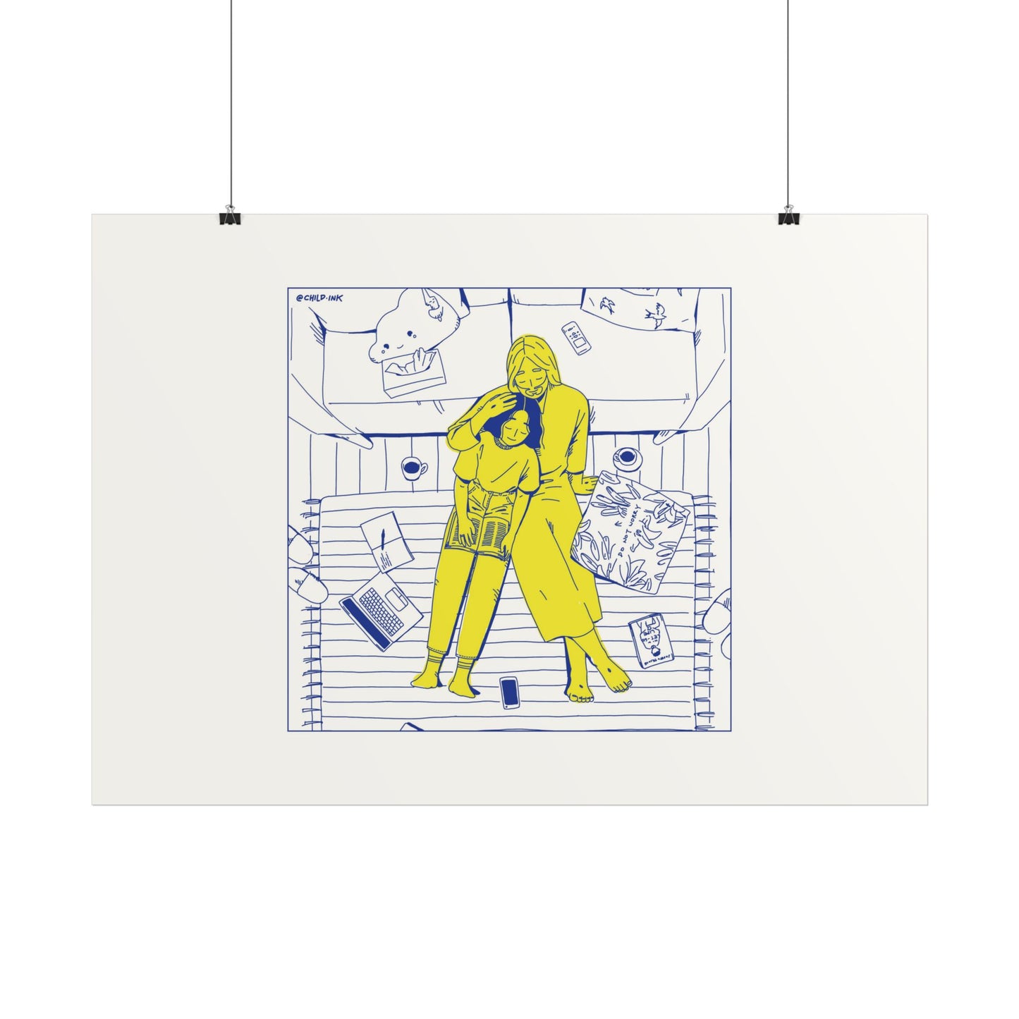 Hear | ChildInk Christian Poster, International Sizes (A4, A3, A2, A1)