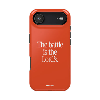"The Battle is the Lord's" Phone Case