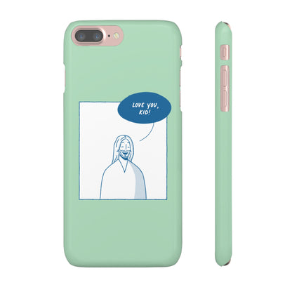 Phone Case – Jesus Loves You [Mint]