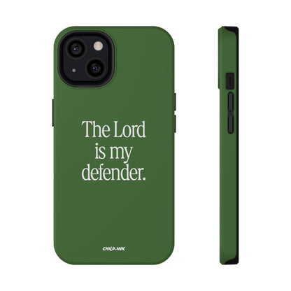 "The Lord Is My Defender" Phone Case
