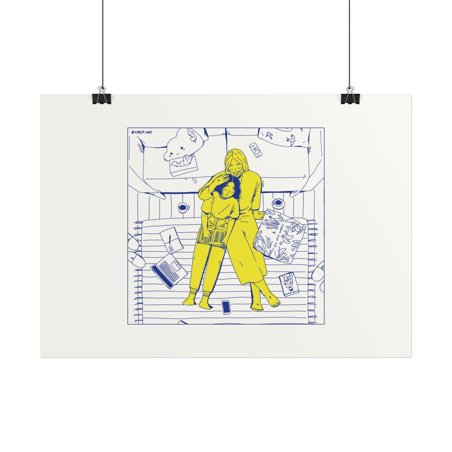 Hear | ChildInk Christian Poster, International Sizes (A4, A3, A2, A1)