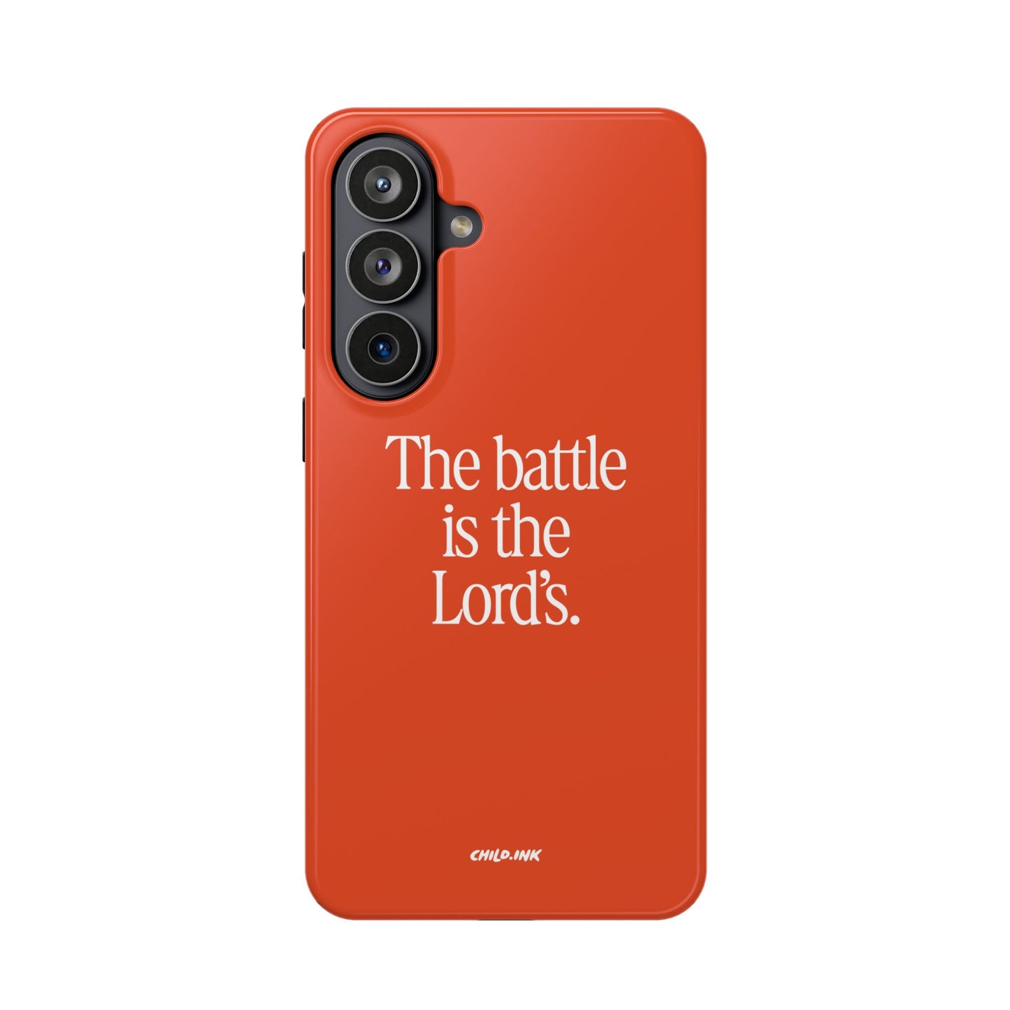 "The Battle is the Lord's" Phone Case