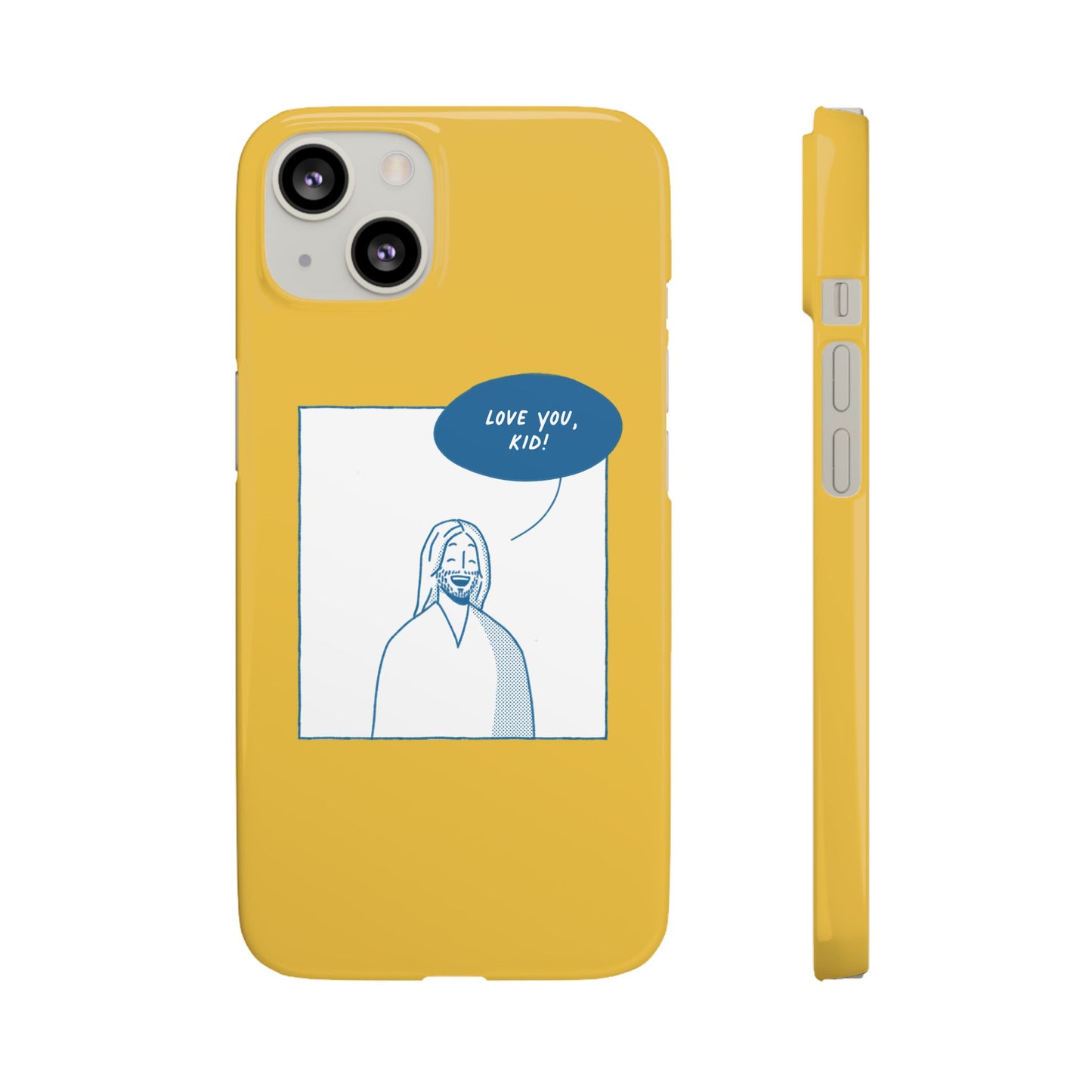 Phone Case – Jesus Loves You [Canary]