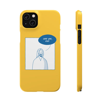 Phone Case – Jesus Loves You [Canary]
