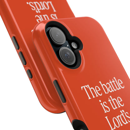 "The Battle is the Lord's" Phone Case
