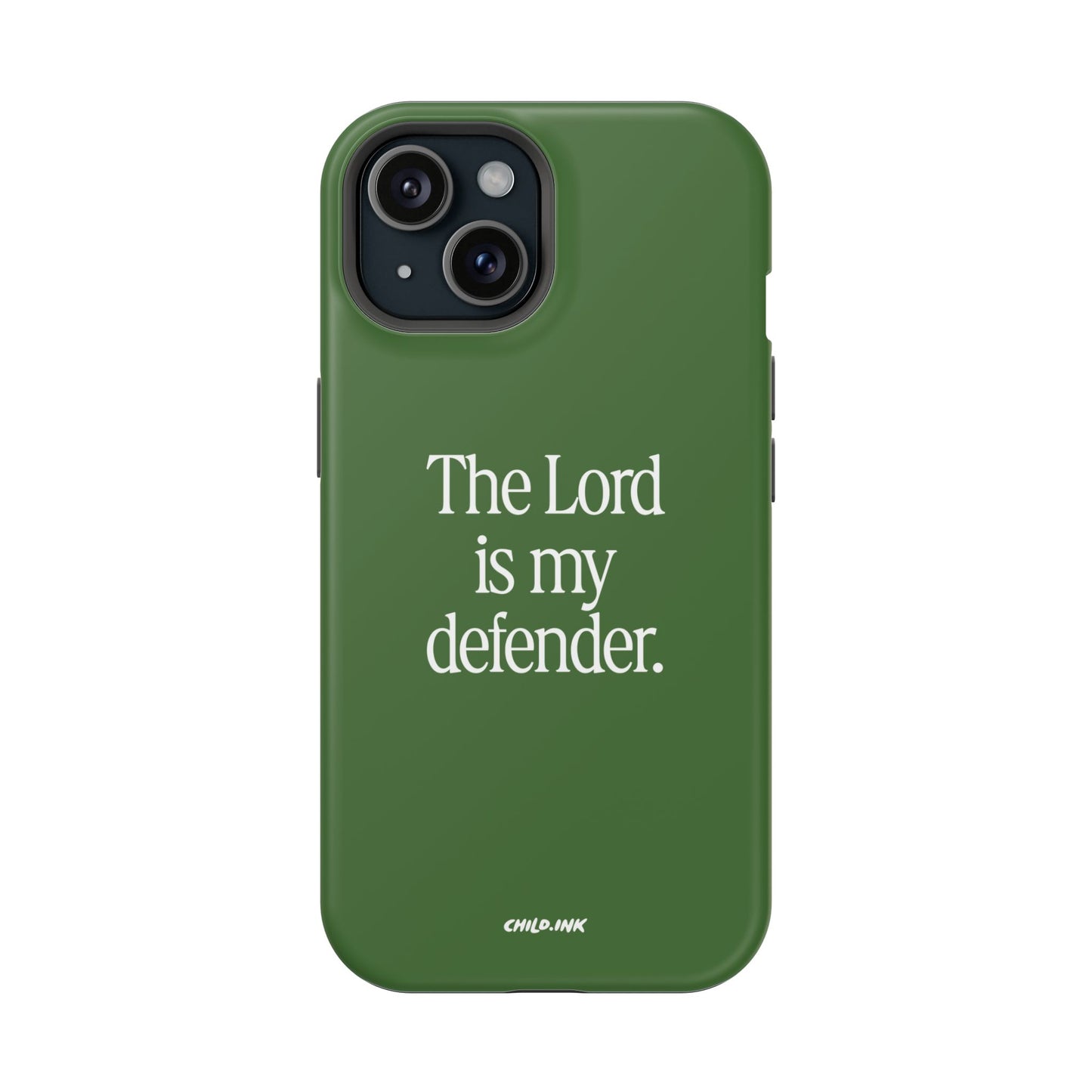 "The Lord Is My Defender" Phone Case