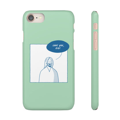 Phone Case – Jesus Loves You [Mint]