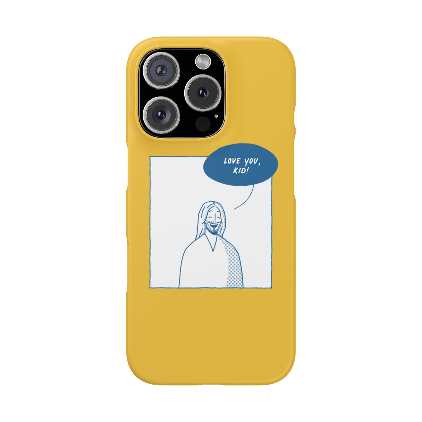 Phone Case – Jesus Loves You [Canary]