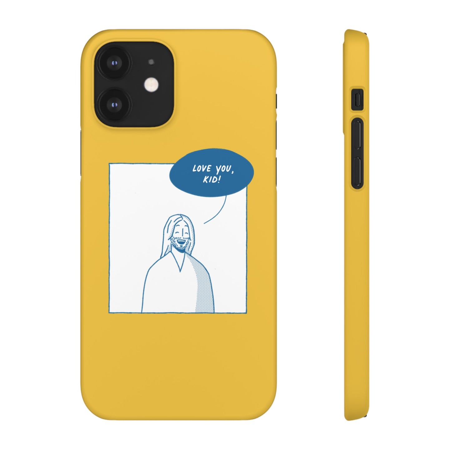 Phone Case – Jesus Loves You [Canary]