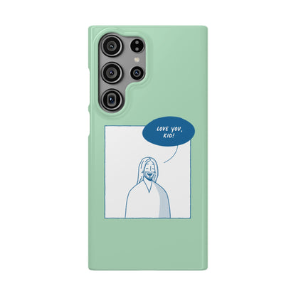 Phone Case – Jesus Loves You [Mint]