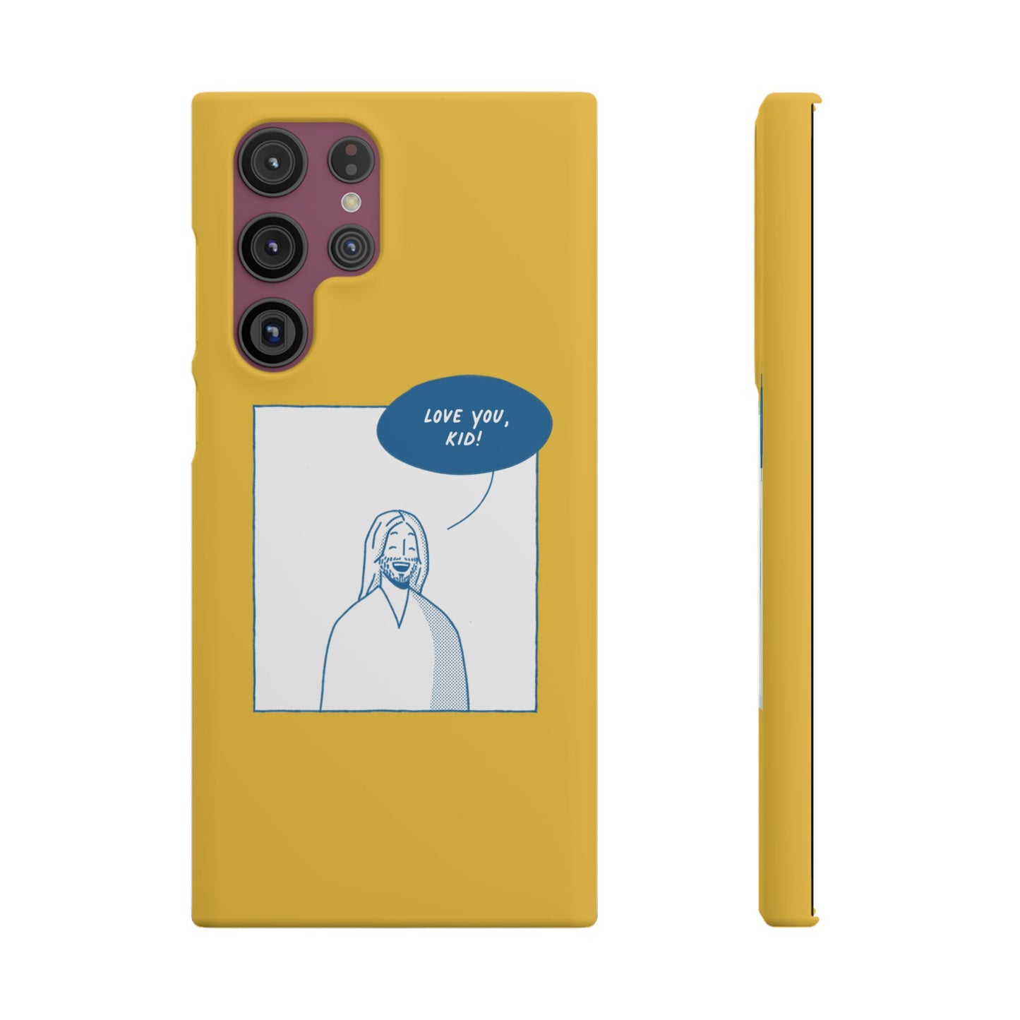 Phone Case – Jesus Loves You [Canary]