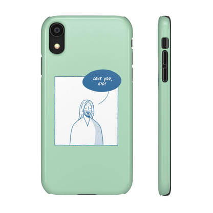 Phone Case – Jesus Loves You [Mint]