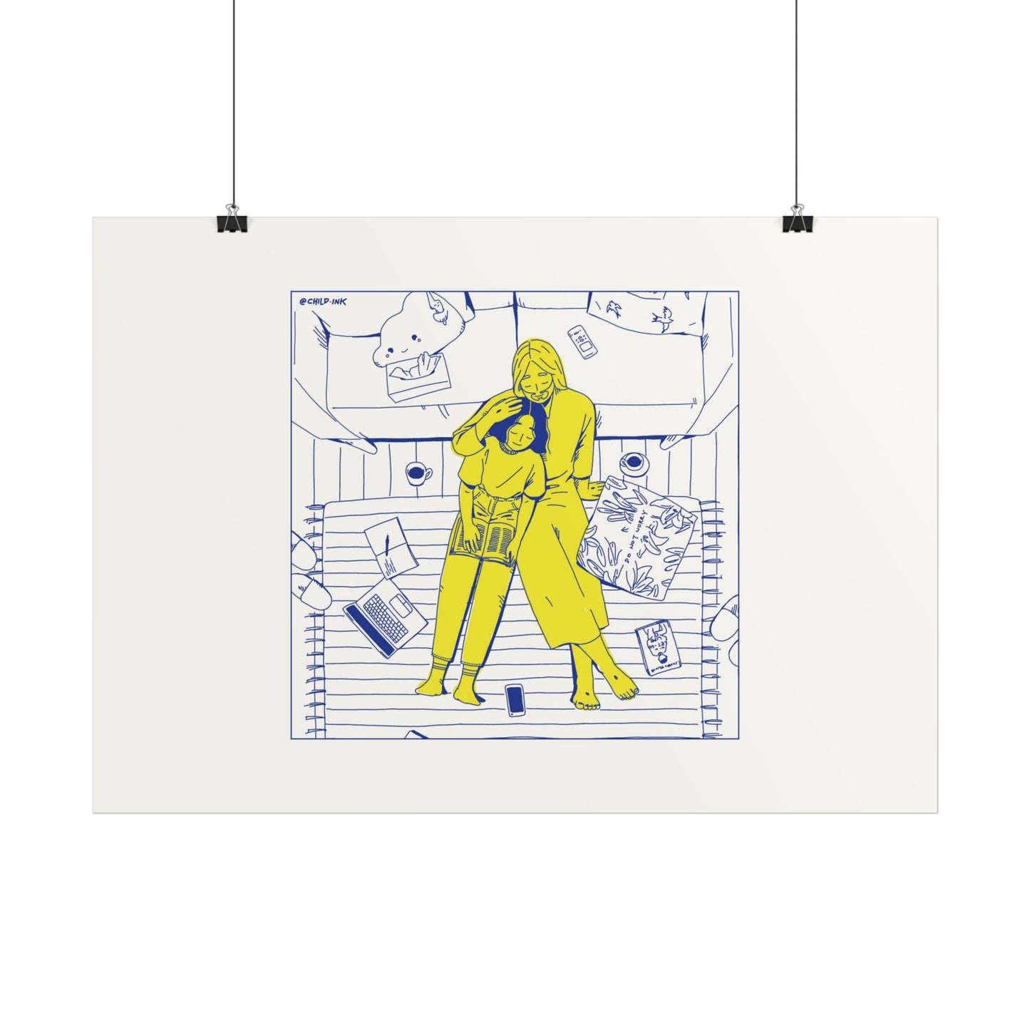 Hear | ChildInk Christian Poster, International Sizes (A4, A3, A2, A1)