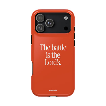 "The Battle is the Lord's" Phone Case