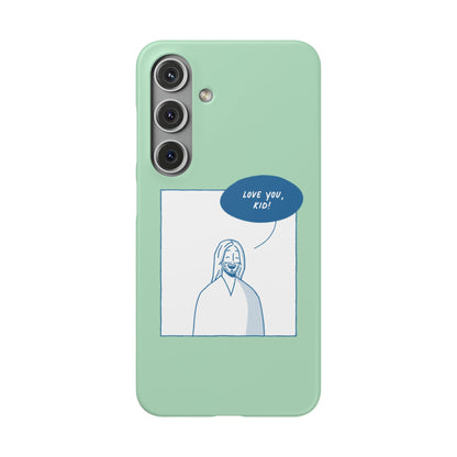 Phone Case – Jesus Loves You [Mint]