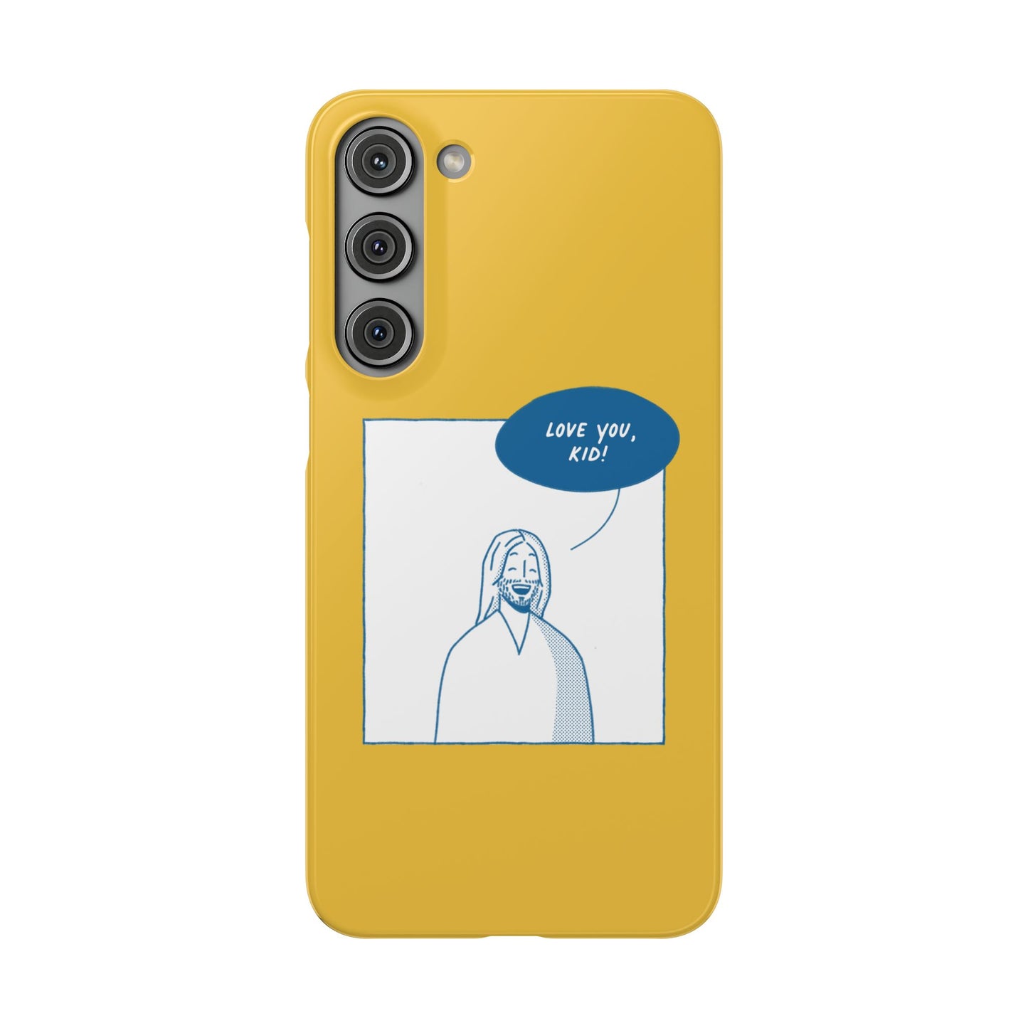 Phone Case – Jesus Loves You [Canary]