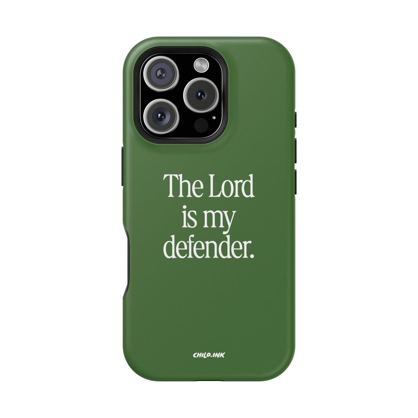 "The Lord Is My Defender" Phone Case