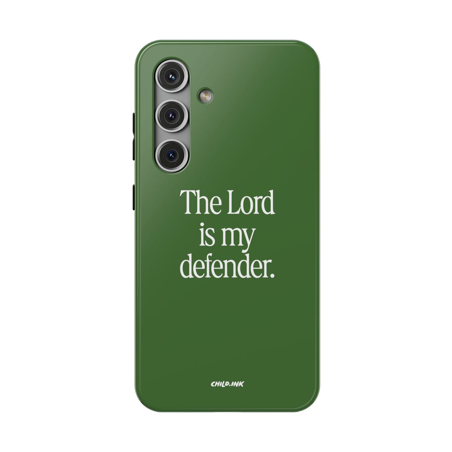 "The Lord Is My Defender" Phone Case