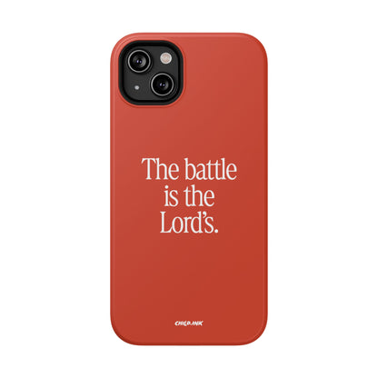 The Battle Is The Lord's – Phone Case