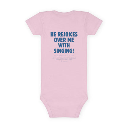 Baby Short Sleeve Onesie® – Smile