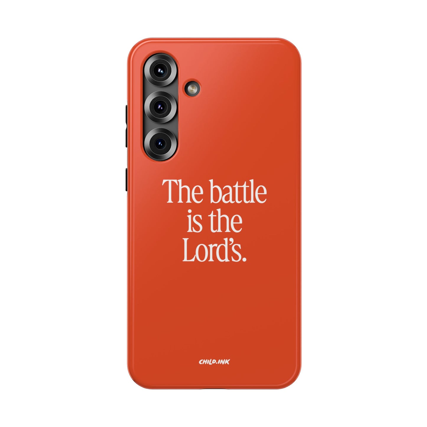 "The Battle is the Lord's" Phone Case