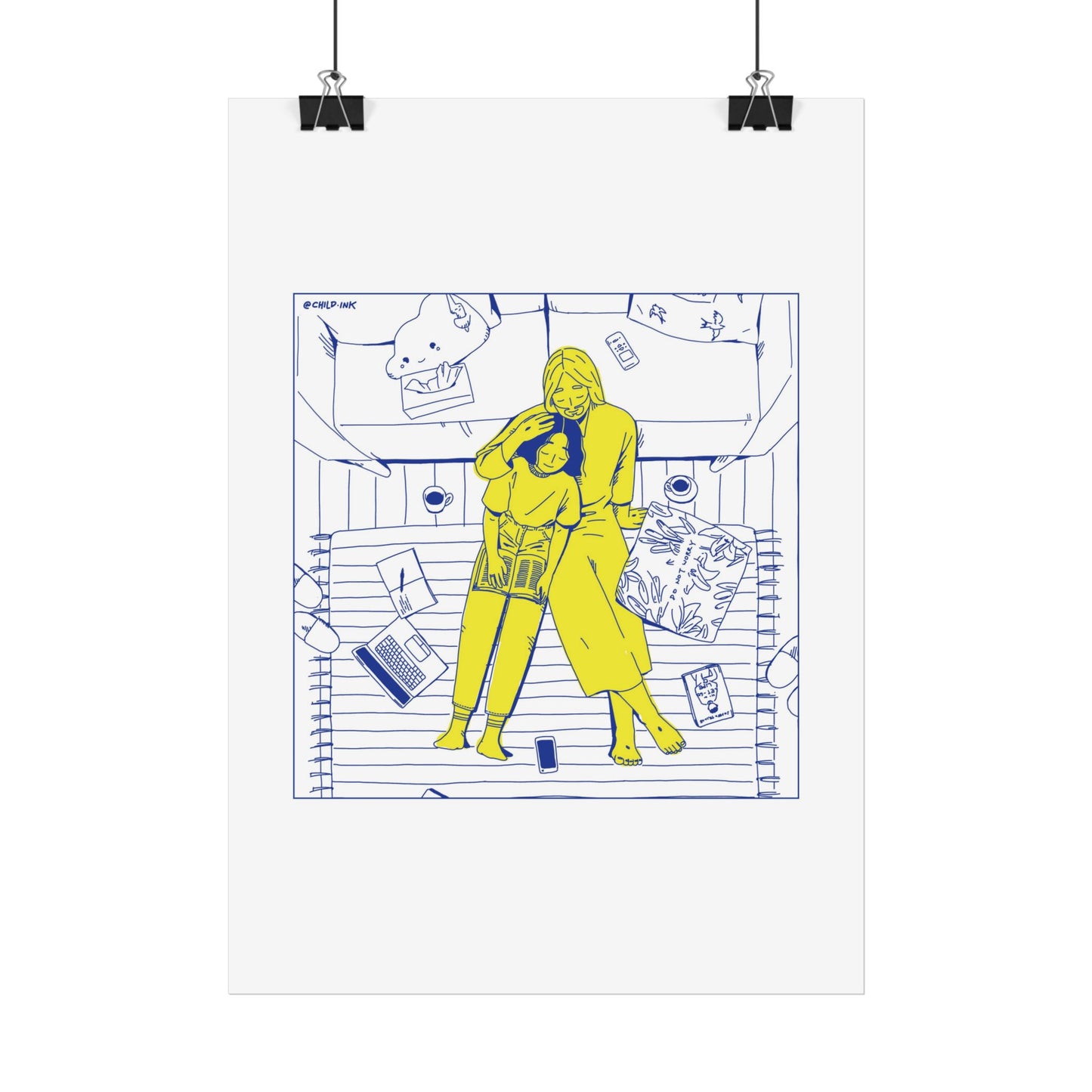 Hear | ChildInk Christian Poster, International Sizes (A4, A3, A2, A1)