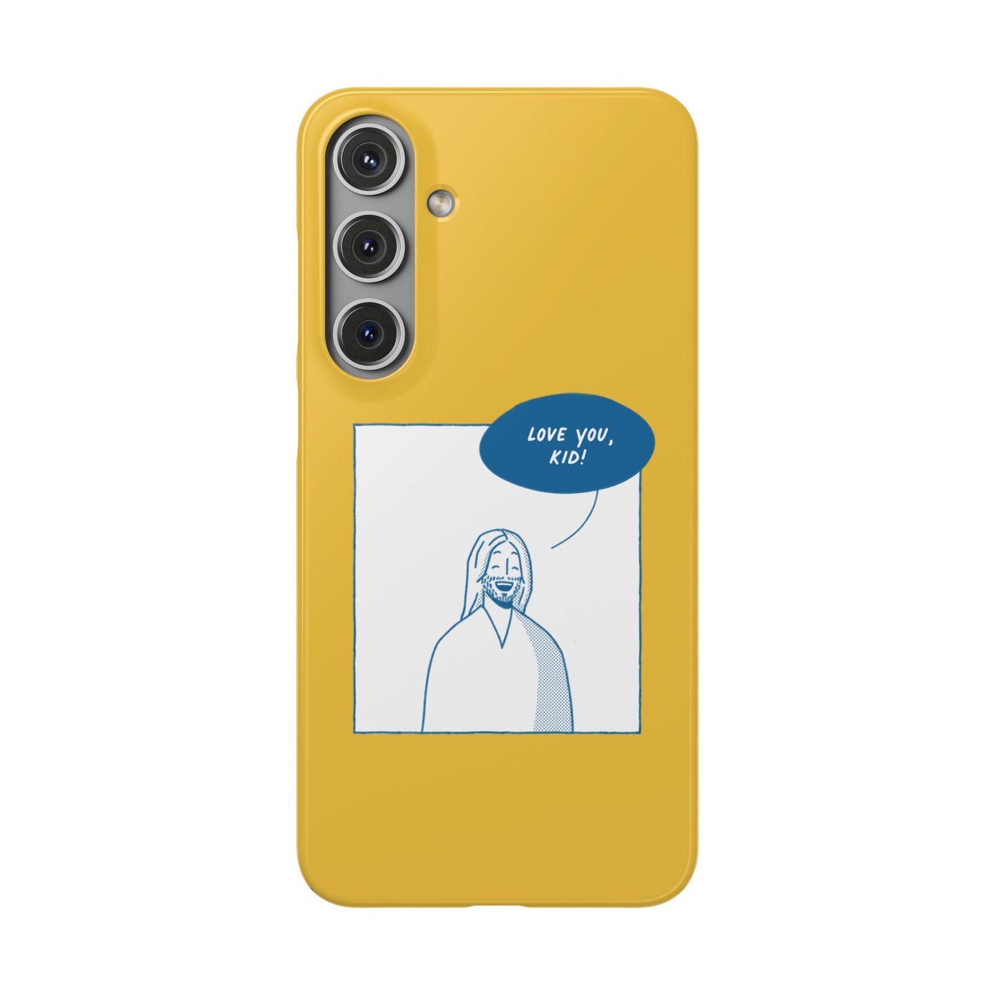Phone Case – Jesus Loves You [Canary]