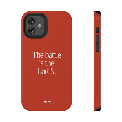 The Battle Is The Lord's – Phone Case