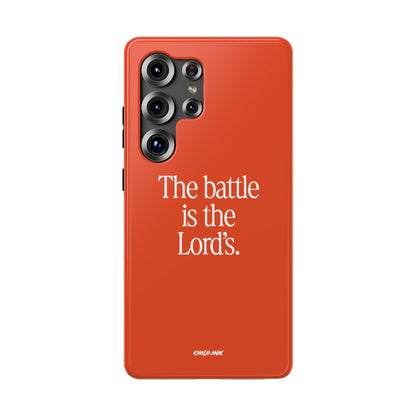 "The Battle is the Lord's" Phone Case
