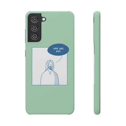 Phone Case – Jesus Loves You [Mint]