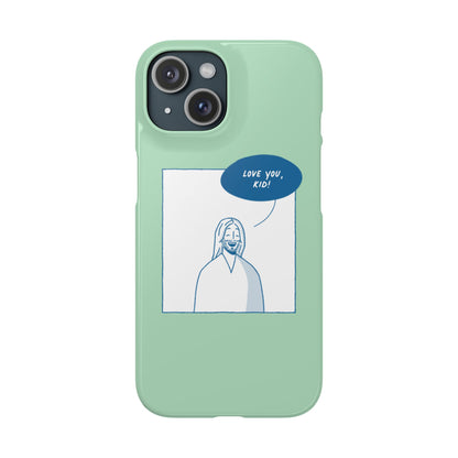 Phone Case – Jesus Loves You [Mint]