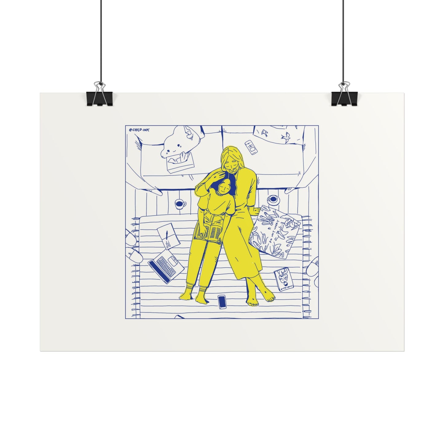 Hear | ChildInk Christian Poster, International Sizes (A4, A3, A2, A1)