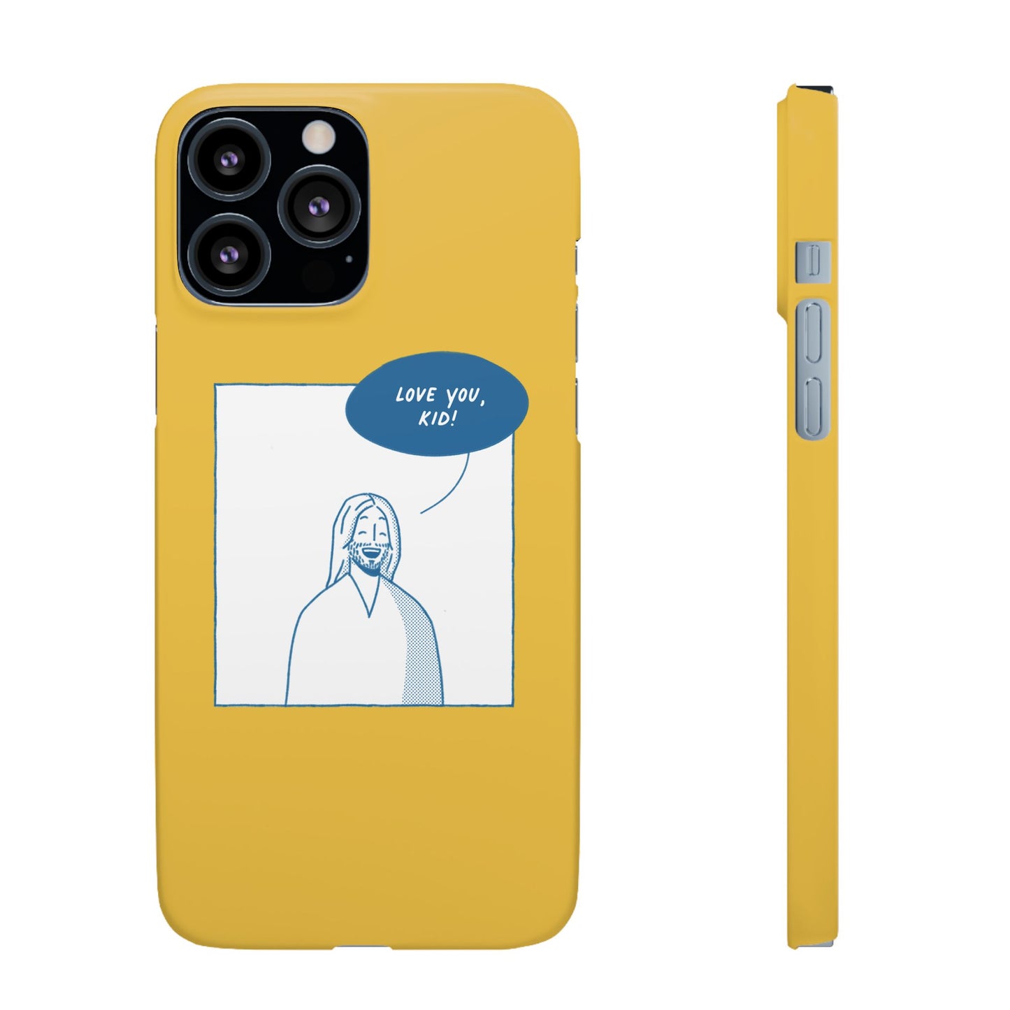 Phone Case – Jesus Loves You [Canary]
