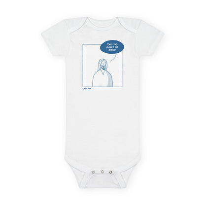 Baby Short Sleeve Onesie® – Smile