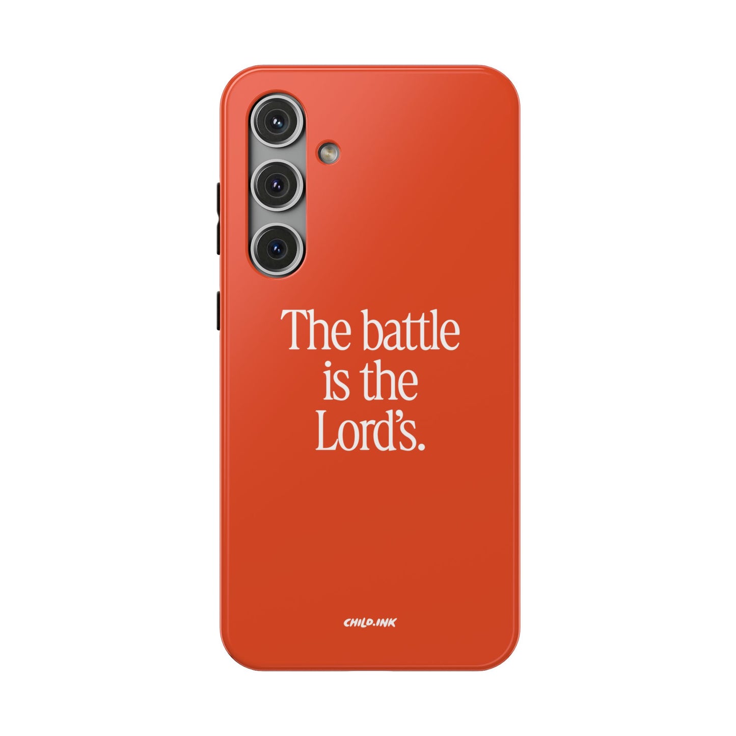 "The Battle is the Lord's" Phone Case
