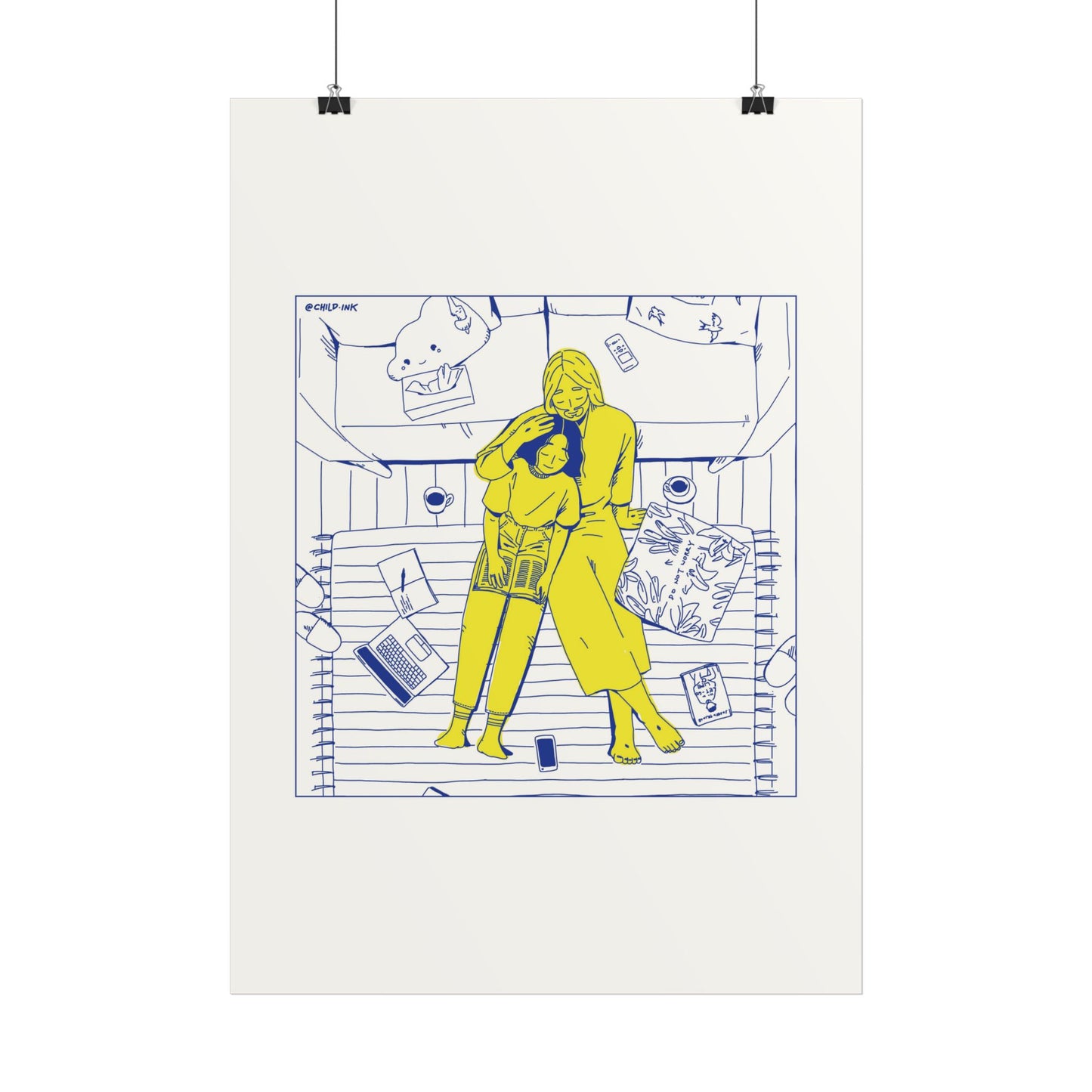 Hear | ChildInk Christian Poster, International Sizes (A4, A3, A2, A1)