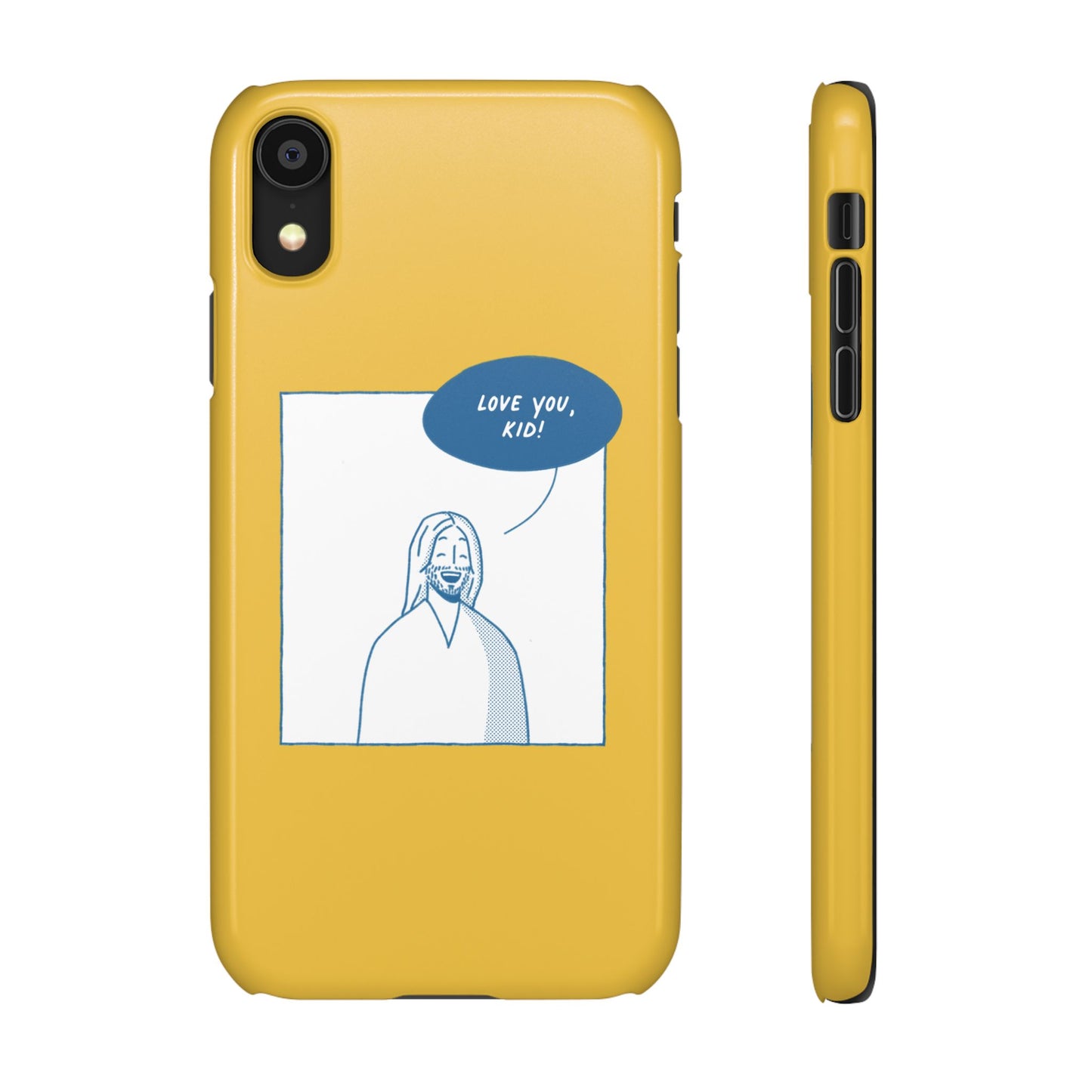 Phone Case – Jesus Loves You [Canary]