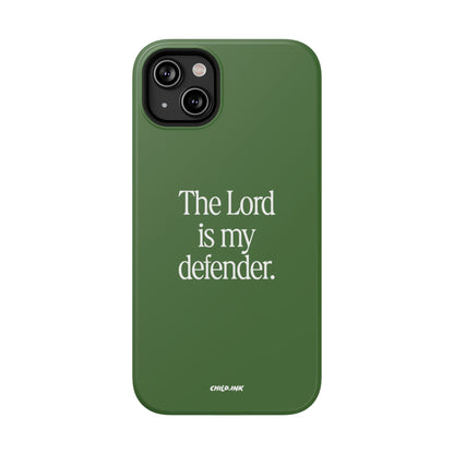 "The Lord Is My Defender" Phone Case
