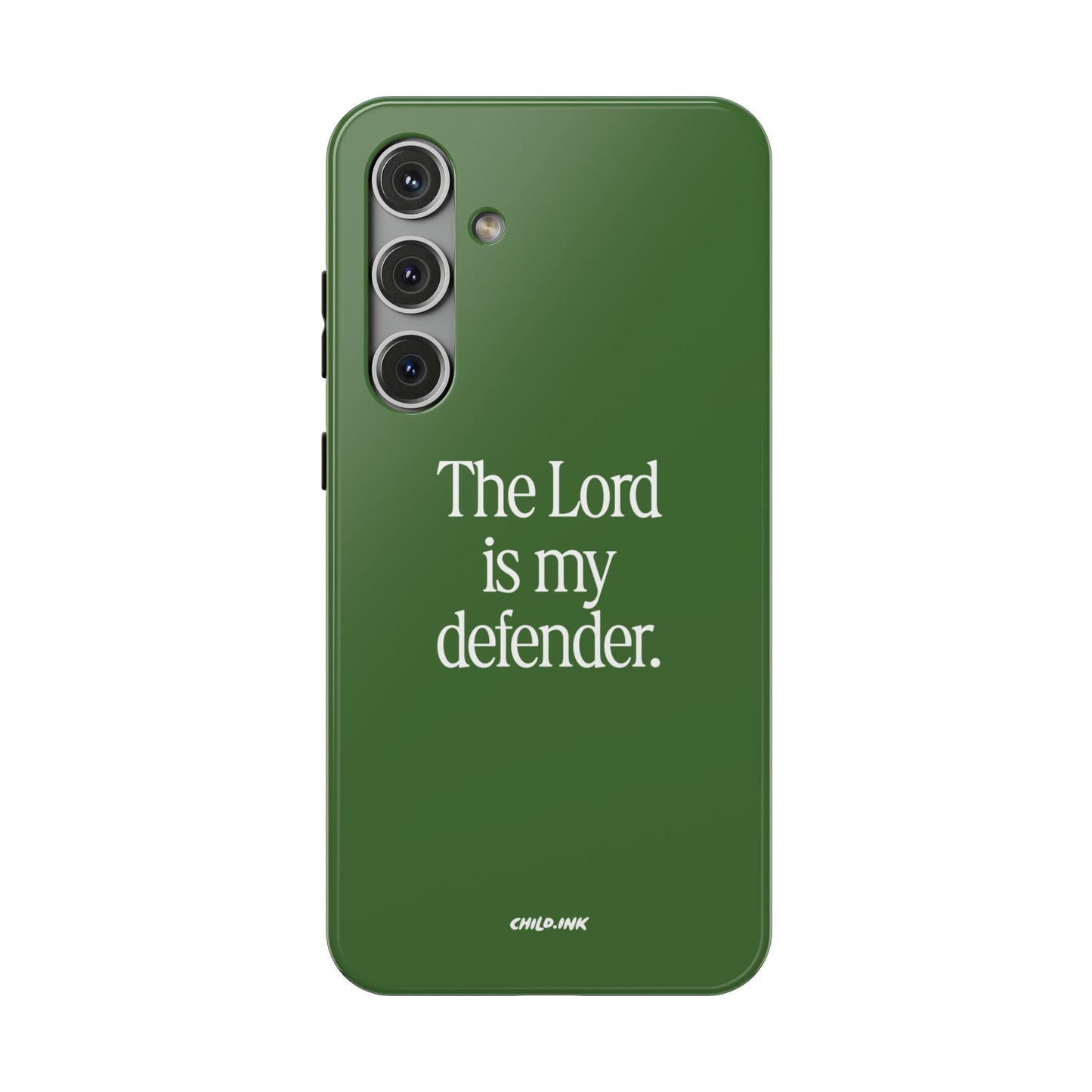 "The Lord Is My Defender" Phone Case
