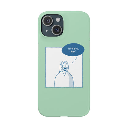 Phone Case – Jesus Loves You [Mint]