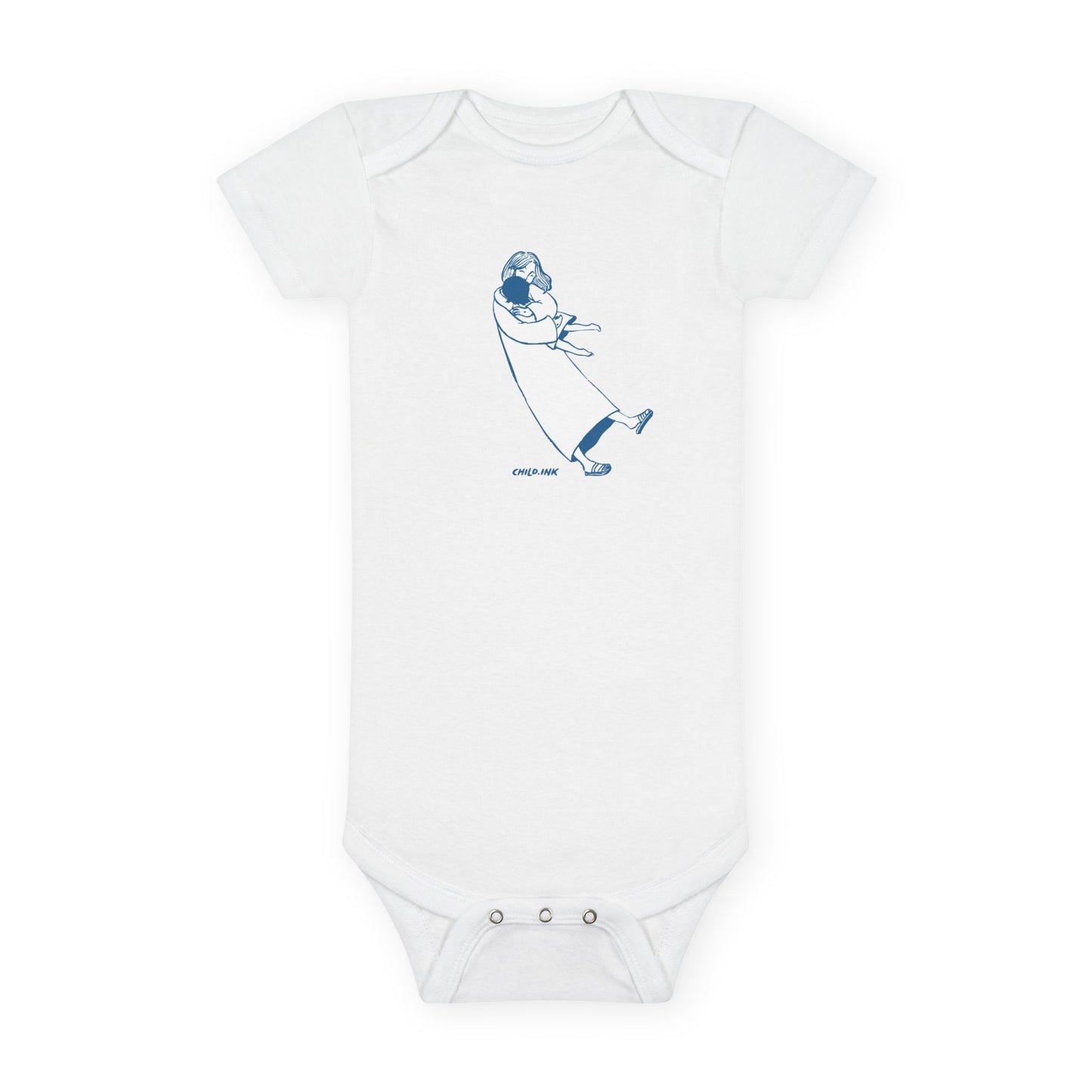 Baby Short Sleeve Onesie® – Hug