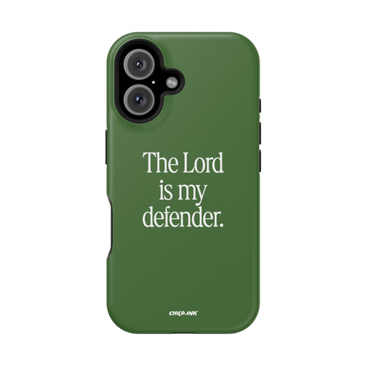 The Lord Is My Defender – Phone Case