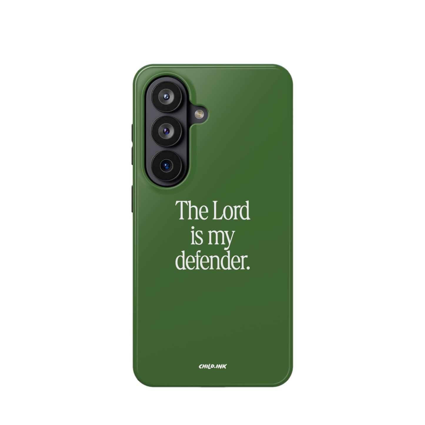 "The Lord Is My Defender" Phone Case